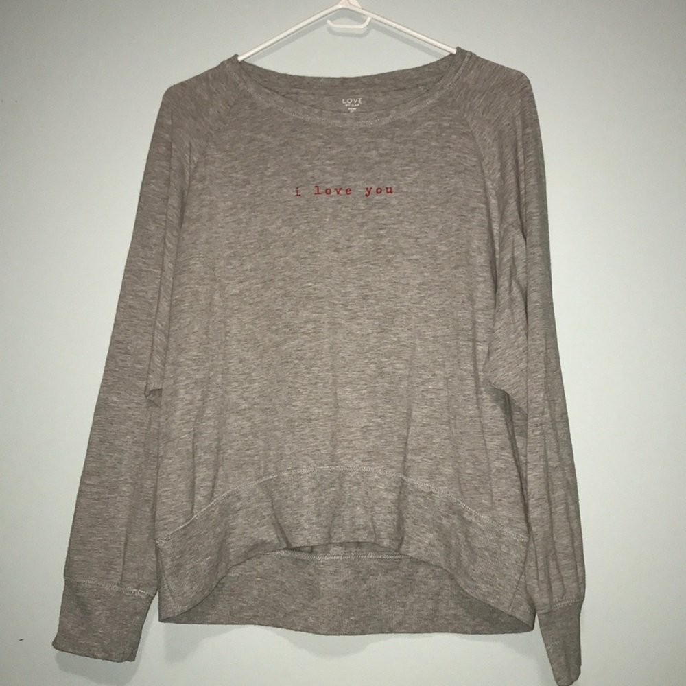 Long sleeve sweater T-shirt